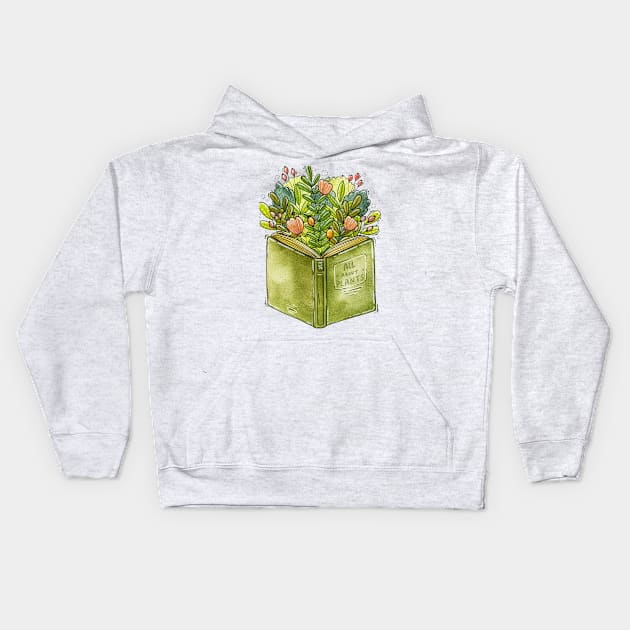 All about plants Kids Hoodie by Tania Tania